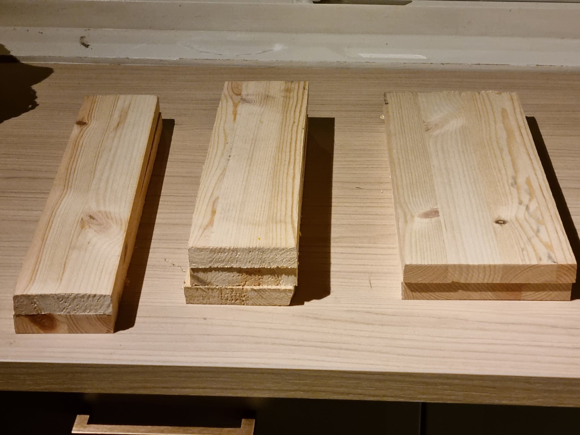 Wood for plant box